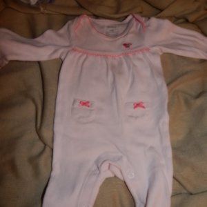 CARTER'S FOOTLESS PAJAMAS